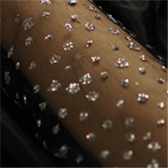 Glitteres tüll
